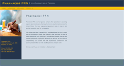 Desktop Screenshot of pharmacistprn.com